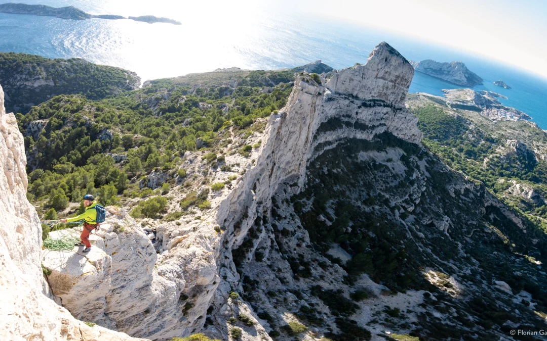 Escalade dans les calanques sans voiture