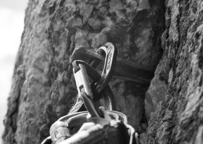 Piton escalade © Florian Garibal