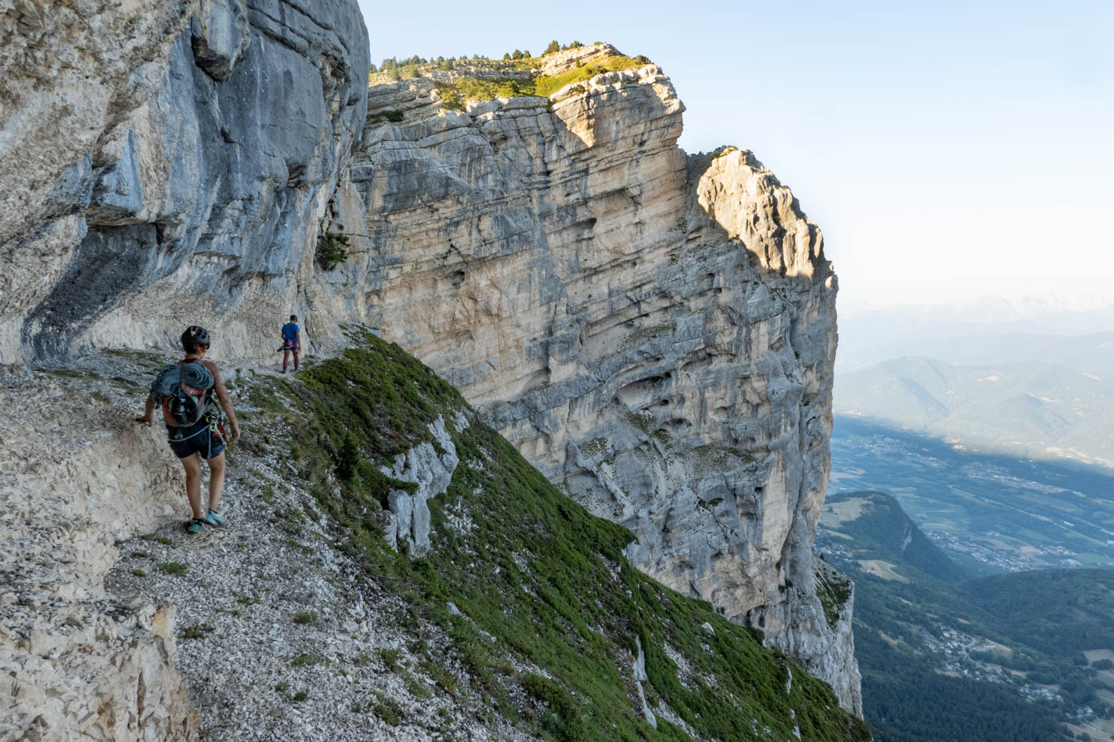 Début de la descente ©Florian Garibal